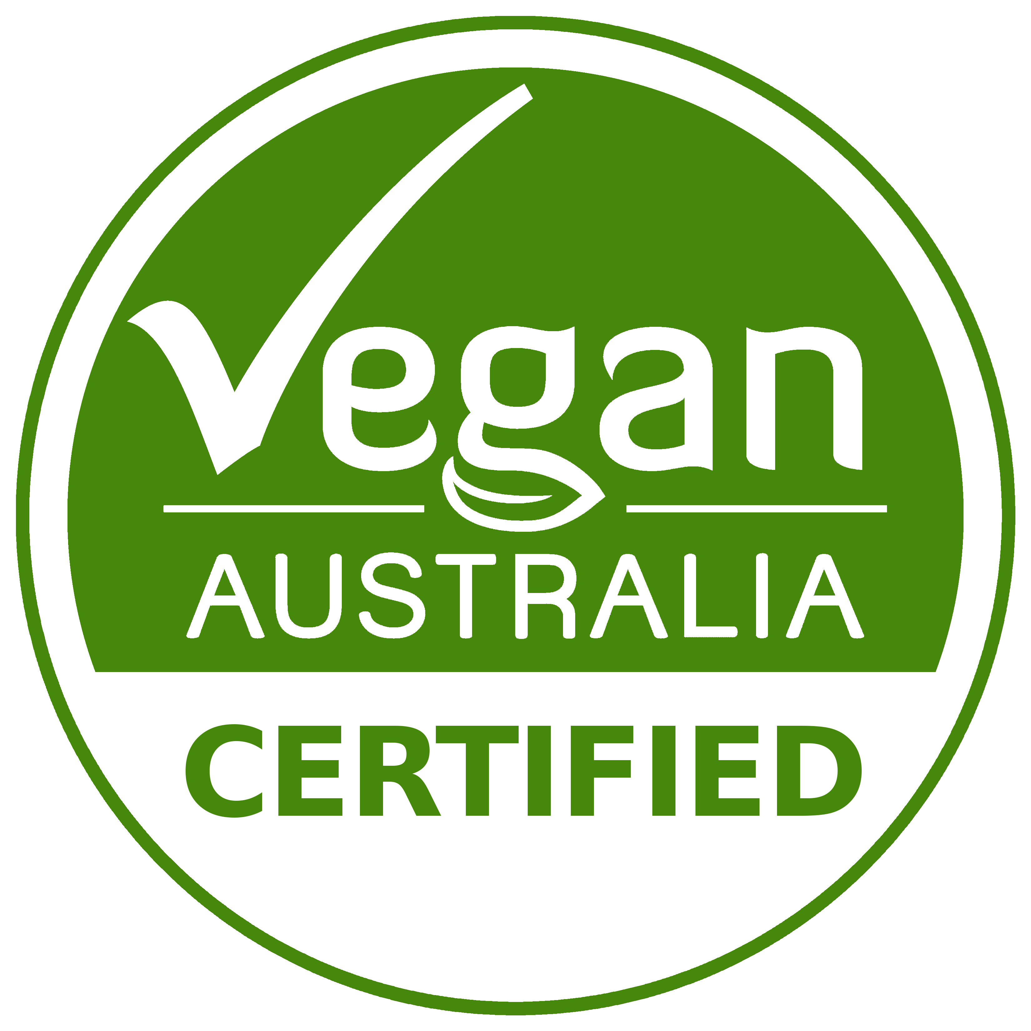 Vegan Australia Certified